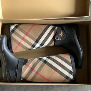 Burberry Check Rainboots